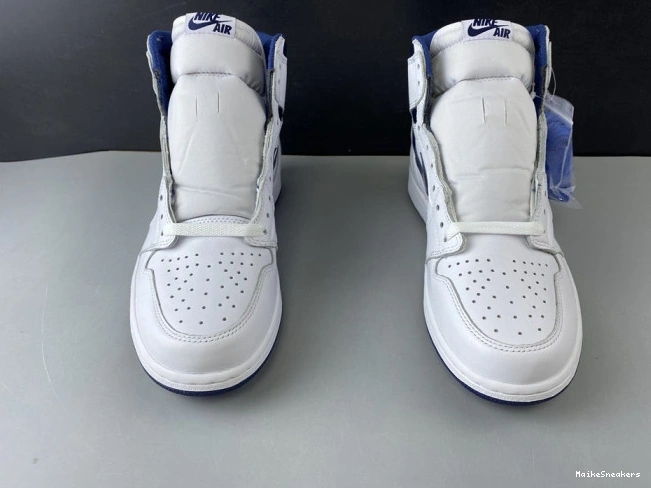 MaikeSneakers (2016) Air 1 Metallic Navy Retro Jordan 555088-106 0723